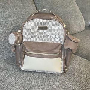Itzy Ritzy Mini Diaper Bag Vanilla Latte